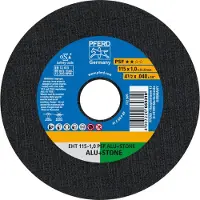 PFERD TOOLS EHT 115-1,0 PSF ALU+STONE 61818010 Doorslijpschijf recht 115 mm 25 stuk(s) Aluminium, Non-ferrometaal, Titanium, Titaniumlegering, Gietijzer,