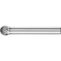 PFERD TOOLS 21112626 Freesstift Bol Lengte 47 mm Afmeting, Ø 8 mm Werklengte 7 mm Schachtdiameter 6 mm