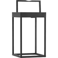 LUCANDE Buitenverlichting , Lynzy, dimbare, Zwart, Balkon, Metaal, Modern
