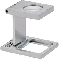 Eschenbach 1255 Dradenteller Vergrotingsfactor: 10 x Lensgrootte: (Ø) 14.6 mm Zilver