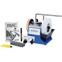 Tormek Slijpmachine + polijstmachine, TORMEK T4 Originele natschuurmachine/schuursysteem (Natte slijper, 120 W)