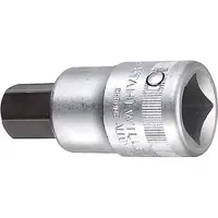 Stahlwille Inbus 59 3/4 inch zeskant 19mm L.80mm