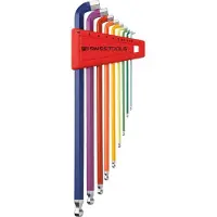 PB Swiss Tools - Inbus Sleutelset, lang met kogelkop en korte arm