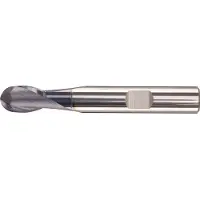 Fortis Radiusfrees kort VHM AlTiN+ schacht HB 30grad.4mm