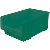 LA-KA-PE Magazijnbak | L500/450xB300xH200 mm | PS groen | 8 stuks - LK1B GRÜN LK1B GRÜN