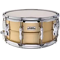 Yamaha Recording Custom Brass 14 x 6.5 inch snare drum