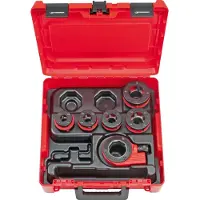 Rothenberger Schroefdraadsnijijzerset | 3/8, 1/2, 3/4, 1, 1 1/4 inch | 1 stuk - 070790X - 070790X