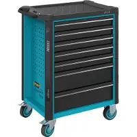 Hazet Gereedschapswagen | B785xD518xH1020mm | 540 kg | 7 laden | staalplaat