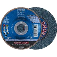 PFERD TOOLS 67788015 PFC 115 Z 36 SGP STRONG STEEL Lamellenschijf Diameter 115 mm Boordiameter 22.23 mm Korrelgrootte (num) 36 Staal 10 stuk(s)