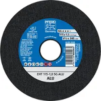PFERD TOOLS EHT 115-1,0 SG ALU 61340415 Doorslijpschijf recht 115 mm 25 stuk(s) Aluminium, Non-ferrometaal