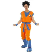 Chaks Kostuum Goku Saiyan Heren