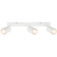 B.K.Licht - EEK A Opbouwspots - plafondspots - spotjes draaibaar - warm lich licht - 44cm - wit