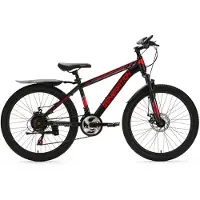Generation Baturo mountainbike 24 inch - Rood - Spatborden
