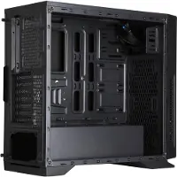ITek SYLENT 07 EVO, Midi-tower, PC-behuizing, Zwart, ATX, Micro ATX, 18 cm, 41,5 cm