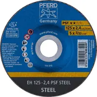 PFERD TOOLS PSF STEEL 61720222 Doorslijpschijf gebogen 125 mm 25 stuk(s) Staal