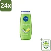 Nivea – Douchegel – Lemon & Oil – 250 ml - Voordeelverpakking - 24 stuks - Douchegel citroen - Huid verzorging