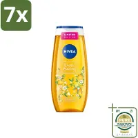 Nivea 7 x – Douchegel – Exotic Feeling – 250 ml - Grootverpakking - Douchegel - Tropische Geur - Mild Reinigen - Huid Verzorgen - Fris Huidgevoel