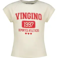 Vingino T-shirt Houla Meisje Wit 116