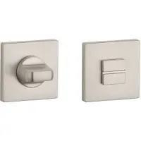 Enger Premium WC garnituur rozet 52x52x7mm Mat Nikkel Toilet Rozet