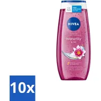 Nivea – Douchegel – Waterlily & Oil – 250 ml - Bulkverpakking - 10 stuks