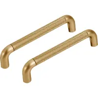 Differnz | Meubelgreep Rond | 128 mm | Goud
