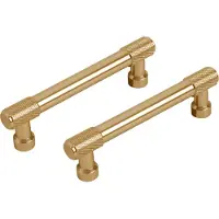 Differnz | Meubelgreep Recht | 96 mm | Goud