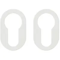 NUDA cilinderplaatjes 26×42 mm wit