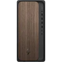 HP OmniDesk Desktop AI M03-0772nd Intel Core Ultra 7 265 16 GB DDR5-SDRAM 1 TB SSD Windows 11 Home Tower PC AI PC Zwart, Hout