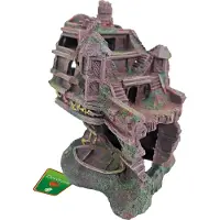 Boon Aquarium Decoratie Achterdeel Schip Bruin 20 X 16 X 22 Cm
