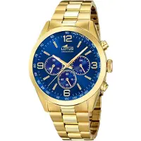 Lotus Stijlvolle Heren Groen Horloge 18153/A