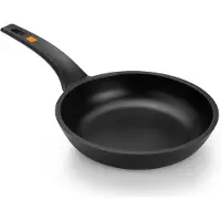 BRA Efficient | Set van 3 koekenpannen, 20-24-28 cm, aluminium gietijzer met antiaanbaklaag