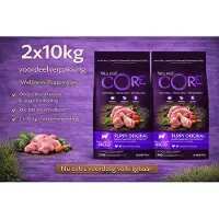 Wellness Core dry dog puppy original turkey&chicken - 2x 10kg Voordeelverpakking