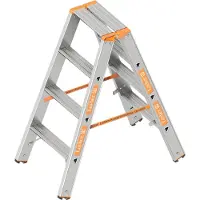 Layher model 1043, trapsteiger met treden, 2x4 treden