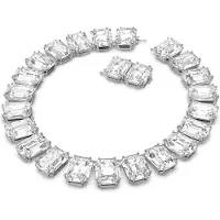 Swarovski 5599149 - Millenia All Ard L Octa Cry - Zilverkleurig - Collier