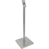 Securit Grote Roestvrijstalen Paal En Voet Set 125 cm|13,4 kg