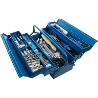 Bgs 3306 | Metalen gereedschapskoffer inclusief gereedschapssortiment | 137-delig.
