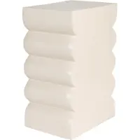 Zuiver Curves Kruk H 45 cm - Shiny Beige