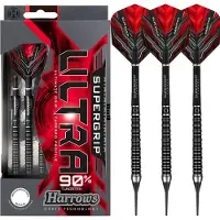 Harrows Supergrip Ultra 90% - Soft Tip Darts