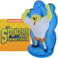 Nickelodeon Decor Spongebob Superhero - Aquarium - Ornament - 6.60x3.17x8.89 cm Multi-Color