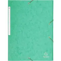 Exacompta 3-klepsmap A4 Kleurenassortiment Karton 50 Stuks