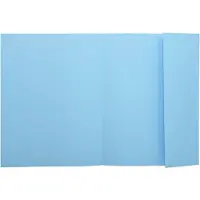Exacompta 5x SUPER 210 - Pak van 50 dossiermappen met 1 klep - 24x32cm - Lichtblauw - 339006E