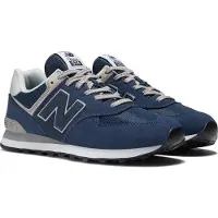 New Balance Sneakers laag '574' navy / lichtgrijs