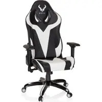 Hjh OFFICE PROMOTER I - Gamestoel Zwart / Wit