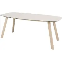 4 Seasons Outdoor Diningtafel Manolo 180 95 Latte 4SO Printed Keramiek Tafel Buiten Tuin