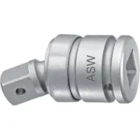 ASW Dopsleutel + dopmoer, Kogelgewricht 440 KG-4 voor elektrische schroevendraaier bitlengte 90 mm 3/4 ″