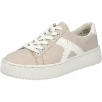 Rieker Sneakers laag beige / wit