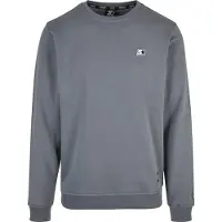 Starter Black Label Sweatshirt 'Essential' zilvergrijs / zwart / wit