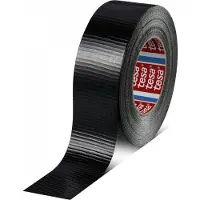 TESA Textieltape 4662, 48 mm x 50 m, zwart