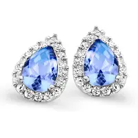 Orphelia 'Enora' Dames 925 Sterling Zilveren Stud Oorbellen - Zilver ZO-7226/BT