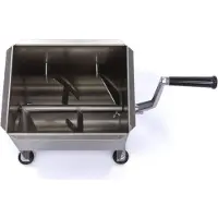 Maxima Vleesmenger - 10 L - 7,5 Kg Vlees - Enkele As - Handmatig